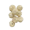 DOWNYPAWS - Jouets pour chats boule en rotin cloche sonore balle d'amusement pour chats(deux boules à clochettes)