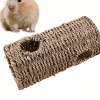 DOWNYPAWS - Jouet tunnel et systèmes de tubes - interactif sûr, favorise mouvements et enrichit cage