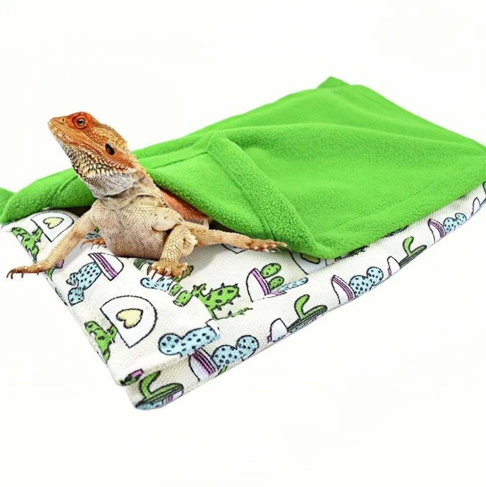 DOWNYPAWS - Lit - confortable, chaud, avec oreiller, couverture et housse en peluche