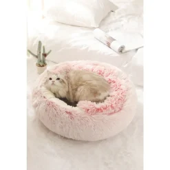 DOWNYPAWS - Lit pour chat-panier pour chat peluche 50*50cm