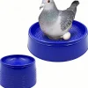 DOWNYPAWS - Lot de 8 bols plastiques réutilisables pour pigeons