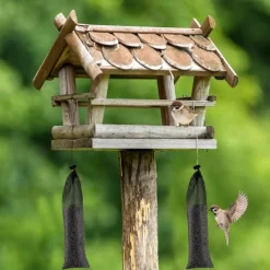 DOWNYPAWS - Lot de 6 mangeoires à chaussettes pour oiseaux sauvages