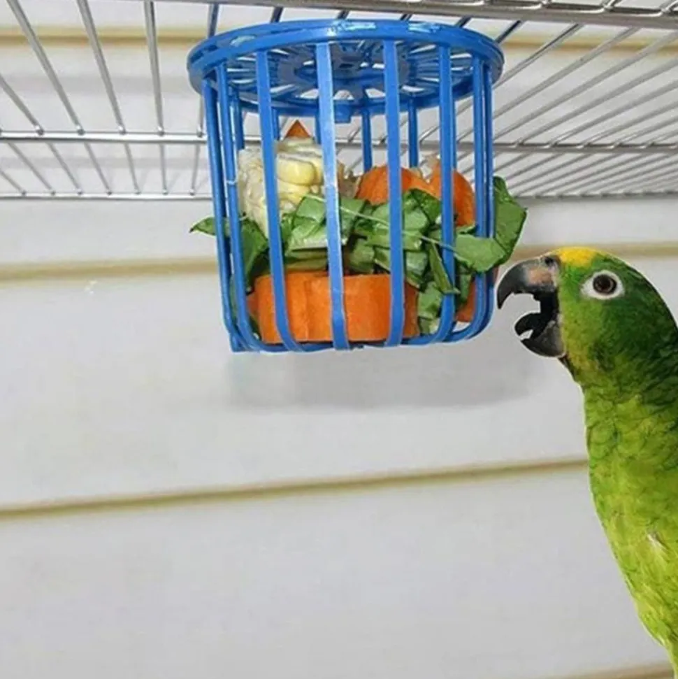 DOWNYPAWS - Lot de 8 paniers d'alimentation pour perroquets
