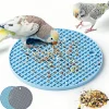 DOWNYPAWS - Lot de 2 tapis d'alimentation lente pour oiseaux