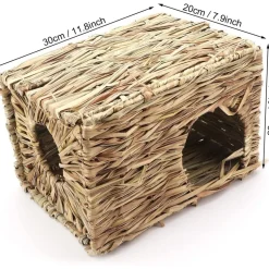 DOWNYPAWS - Maison de paille - pliable multiutilitaire
