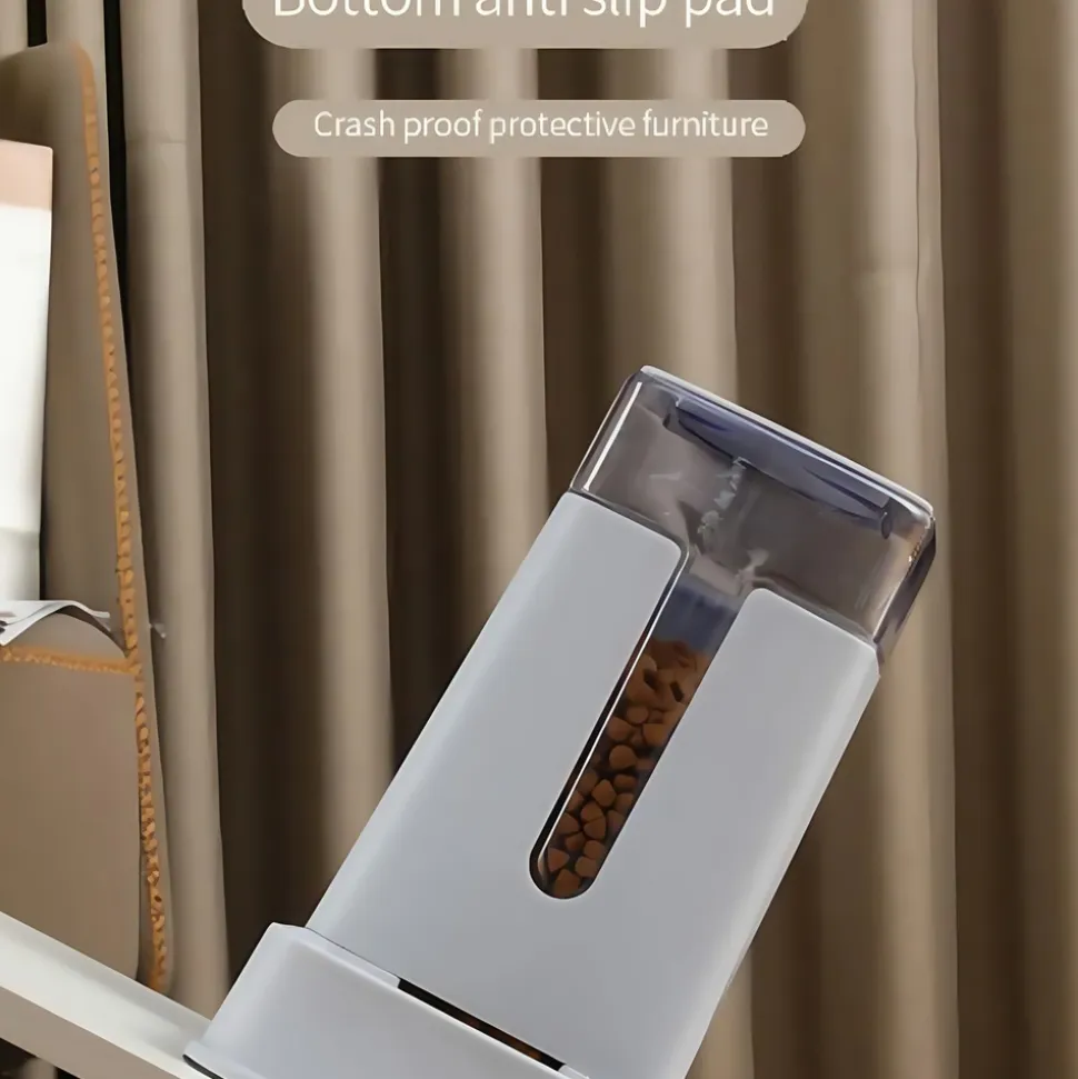 DOWNYPAWS - Mangeoire automatique et fontaine à boire pour chiens - grande capacité