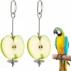 DOWNYPAWS - Mangeoire brochette perroquet lot de 2