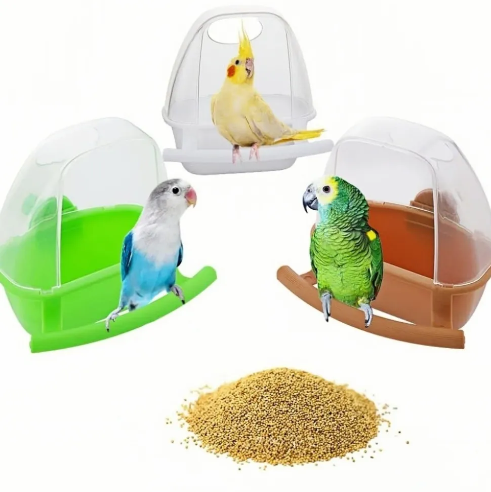 DOWNYPAWS - Mangeoire et distributeur d'eau - 3 pièces, suspendus, conteneur de nourriture