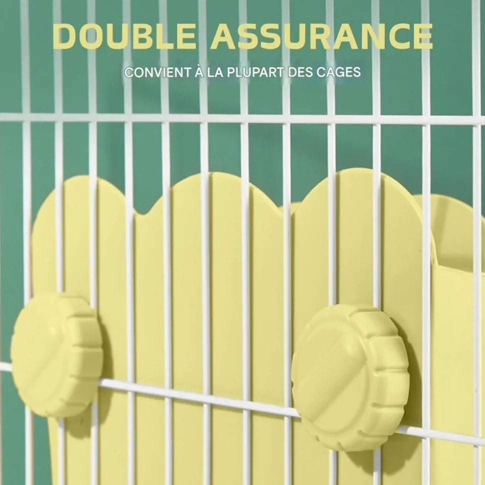 DOWNYPAWS - Mangeoire pour petits animaux - râtelier à foin suspendu