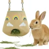 DOWNYPAWS - Mangeoire suspendue pour lapin et petit animal - pratique