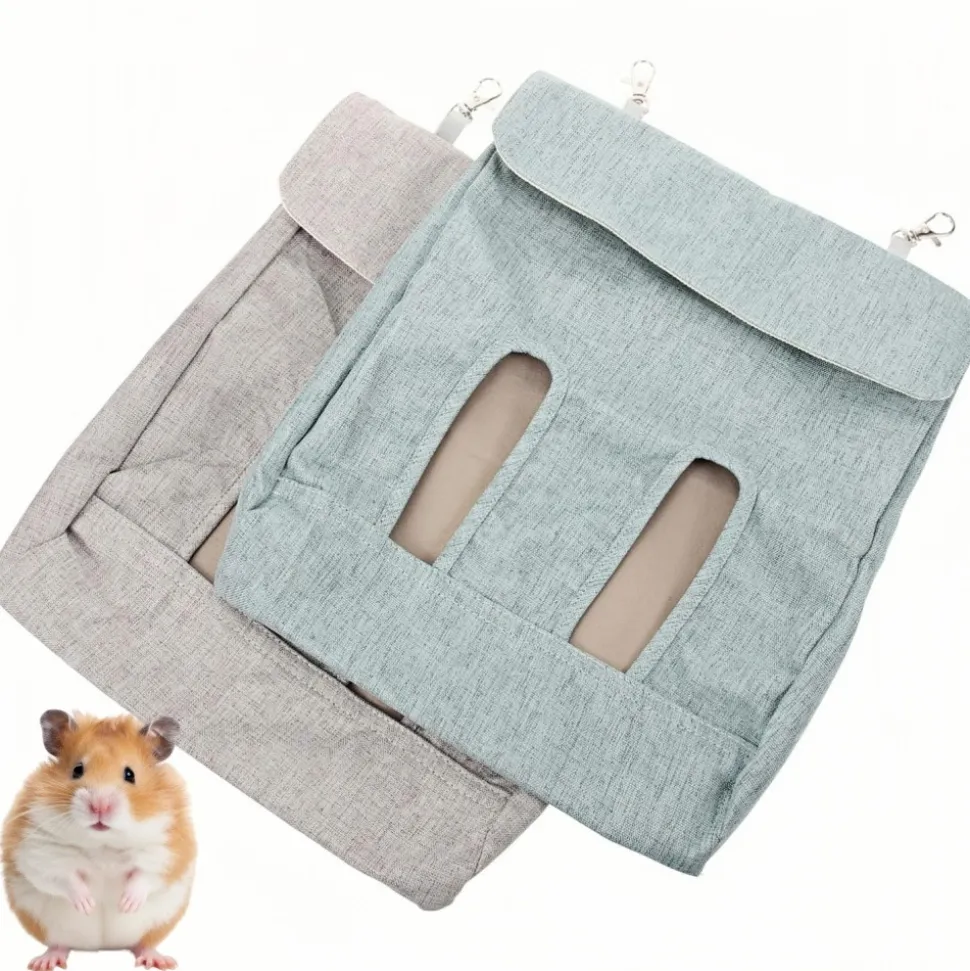 DOWNYPAWS - Mangeoire suspendue - pratique en gris et bleu
