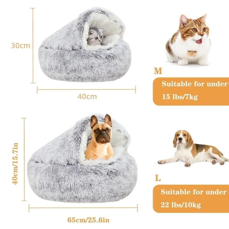 DOWNYPAWS - Panier - confortable antidérapant pour animaux