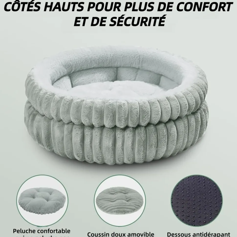 DOWNYPAWS - Panier - pour chats et chiens lavable
