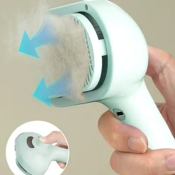 DOWNYPAWS - Peigne pulvérisateur en plastique pour animaux de compagnie - nettoyage et peignage