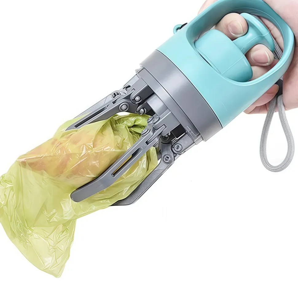 DOWNYPAWS - Pelle à déjections canines en plastique en forme de pieuvre - outil de ramassage avec sacs à déjections canines