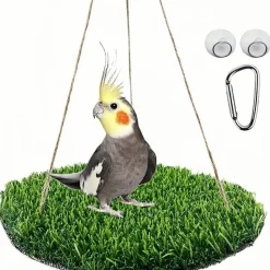 DOWNYPAWS - Perchoir et hamac pour oiseaux