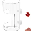 DOWNYPAWS - Plateau d'alimentation avec ventouse pour aquariums