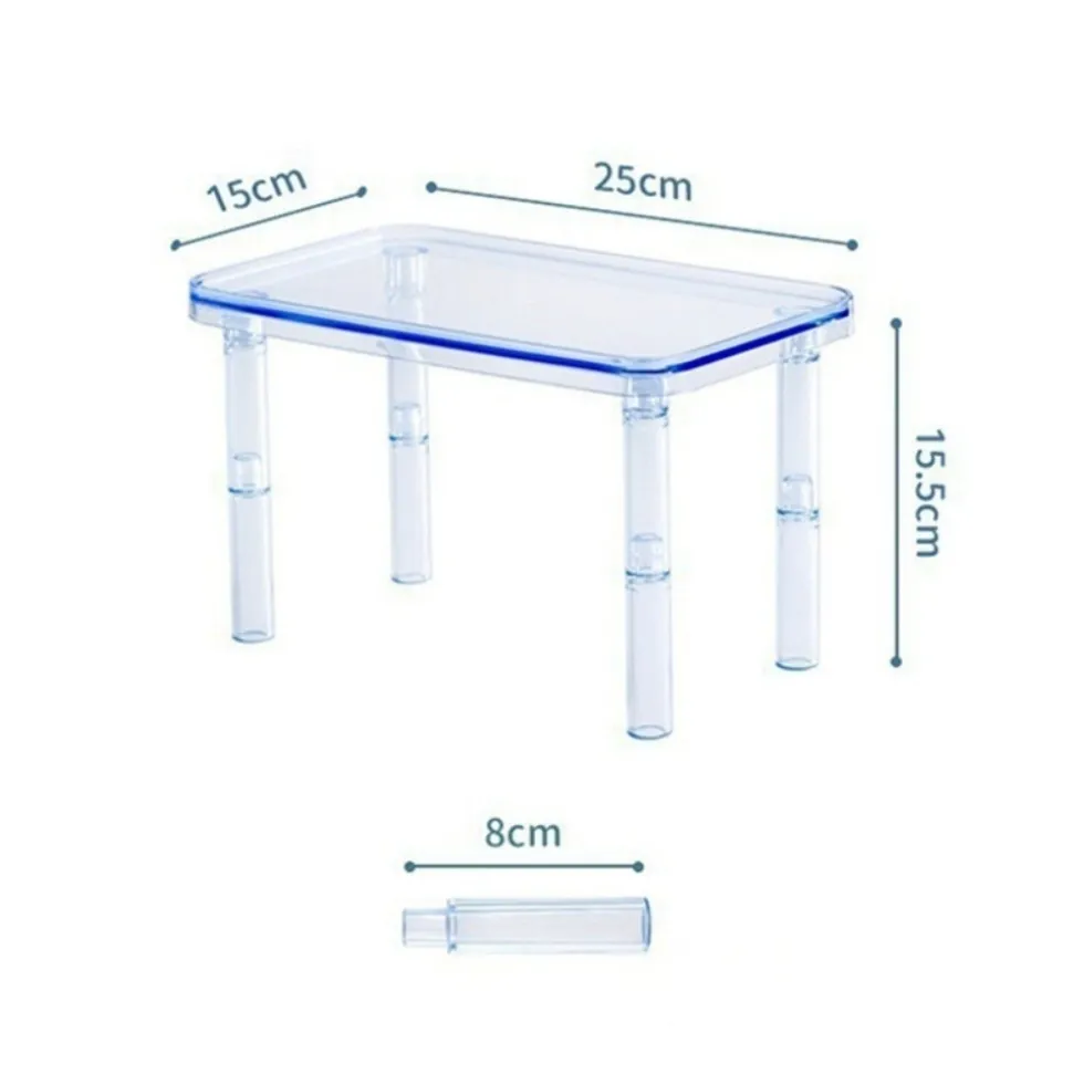 DOWNYPAWS - Plateformes - lot de 3, plastique, pieds, hauteur réglable