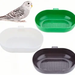 DOWNYPAWS - Récipient d'alimentation pour oiseaux - plastique en lot de 3