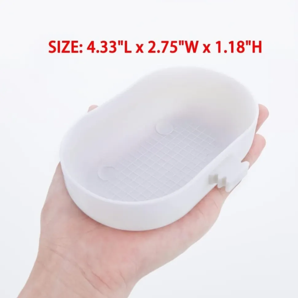 DOWNYPAWS - Récipient d'alimentation pour oiseaux - plastique en lot de 3