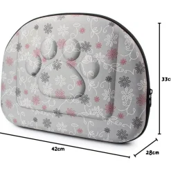 DOWNYPAWS - Sac de transport pliable pour chat et chien