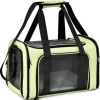 DOWNYPAWS - Sac de transport pour chat, portable et pliable vert taille l downypaws