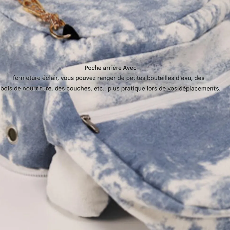 DOWNYPAWS - Sac de voyage - portable pour gerbille, hérisson et rongeurs