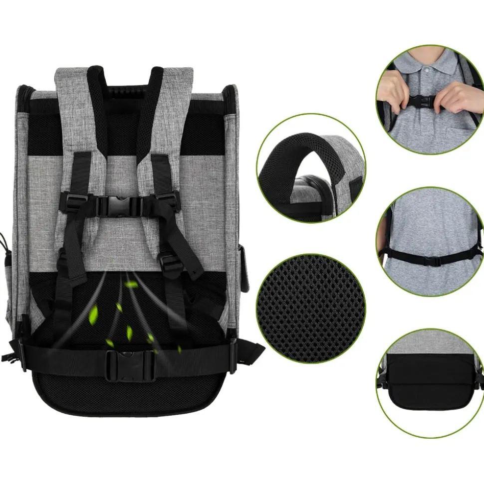 DOWNYPAWS - Sac à dos pour transport d'animaux