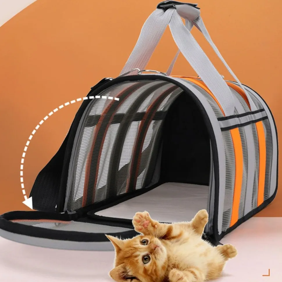 DOWNYPAWS - Sac respirant pliable - petit chat et chien