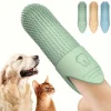 DOWNYPAWS - Set de 3 broches à dents en silicone pour chiens