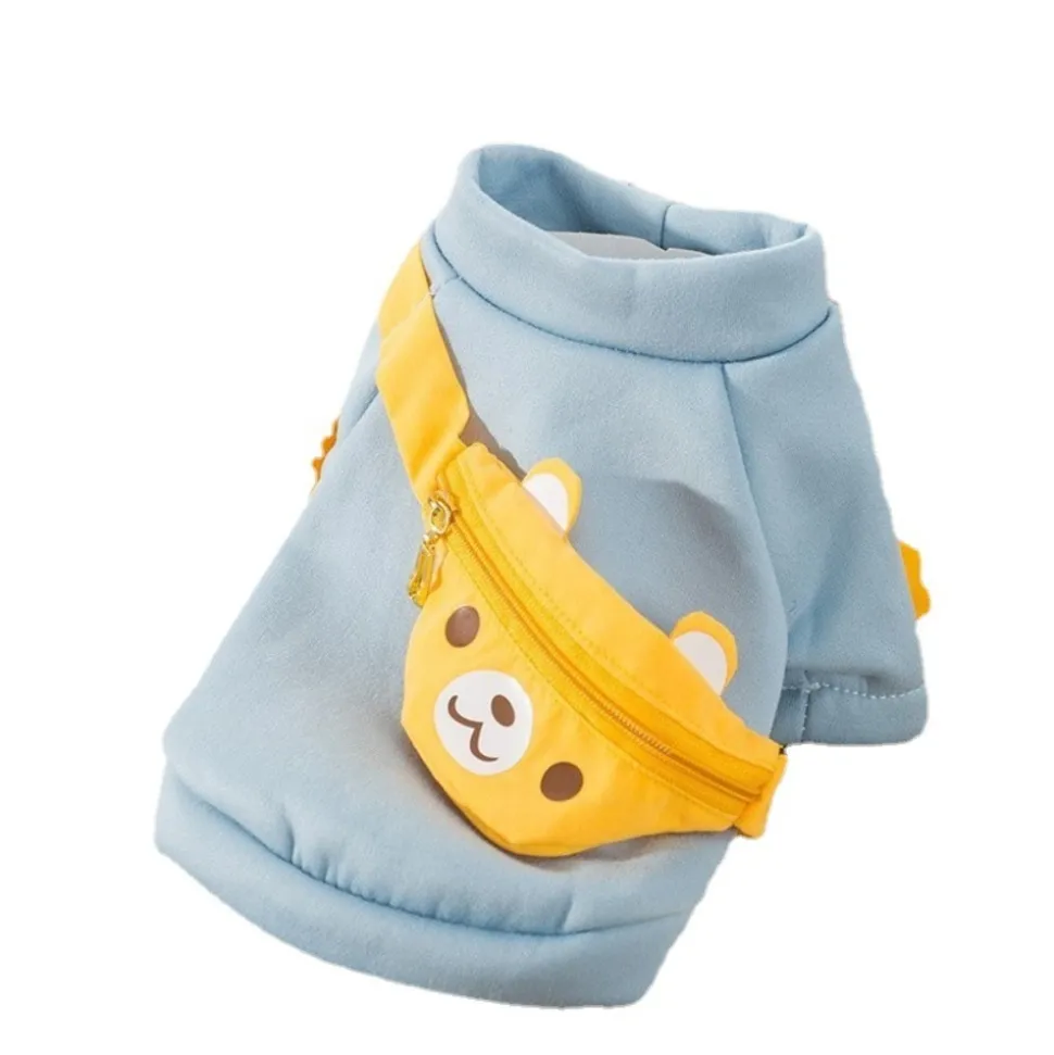 DOWNYPAWS - Sweat - shirt pour chien, décoré d'un sac d'ours de dessin animé