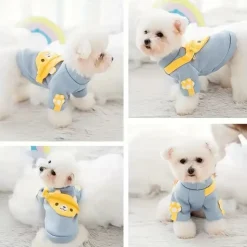 DOWNYPAWS - Sweat - shirt pour chien, décoré d'un sac d'ours de dessin animé