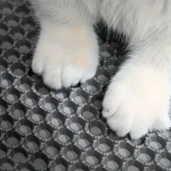 DOWNYPAWS - Tapis anti-éclaboussures et anti-taches pour litière pour chat 40*50cm