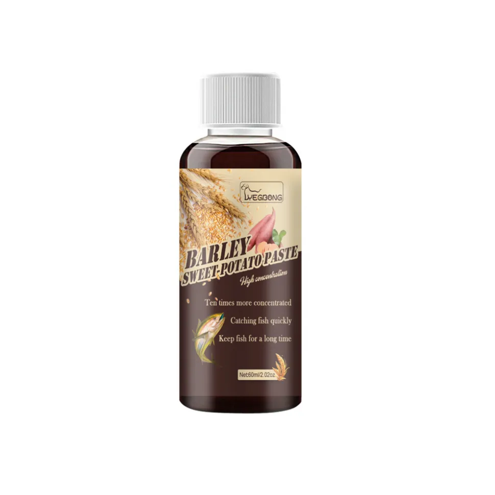DTOPBUYAGE - Attractif pour poissons (pâte d'orge et de patate douce), 60 ml - dtopbuyage