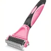 DTOPBUYAGE - Brosse de toilettage pour chien & peigne à démêler pour chat