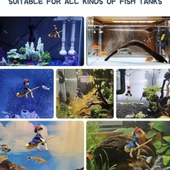DTOPBUYAGE - Décoration flottante pour aquarium