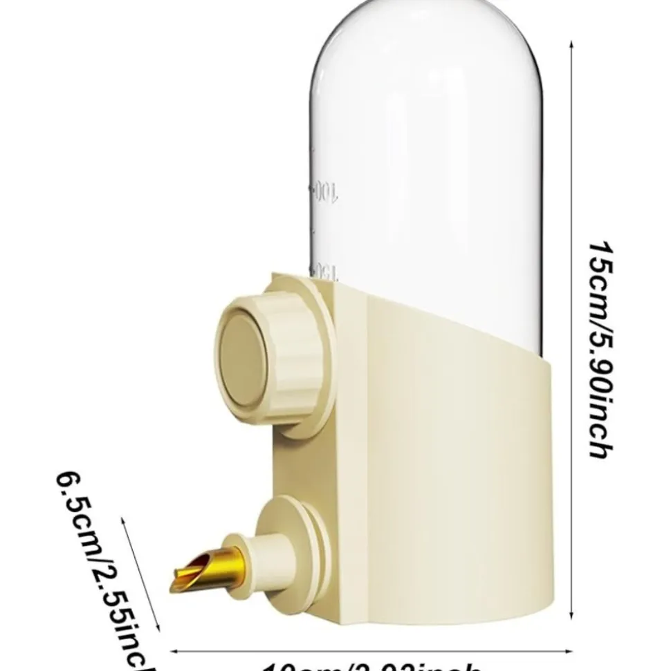 DTOPBUYAGE - Distributeur eau perroquet 200ml multi - usages