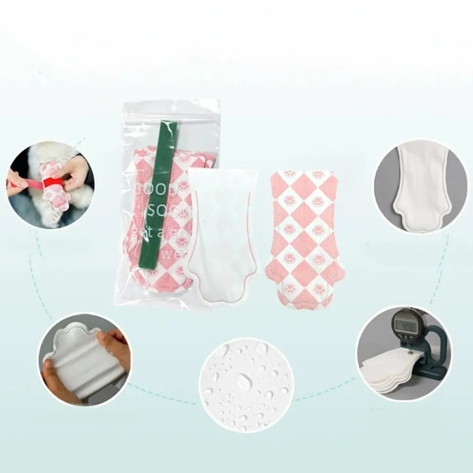 DTOPBUYAGE - Dtopbuyage chaussettes jetables pour petits chiens