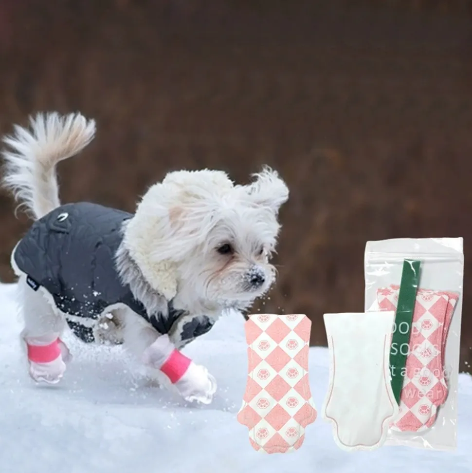 DTOPBUYAGE - Dtopbuyage chaussettes jetables pour petits chiens