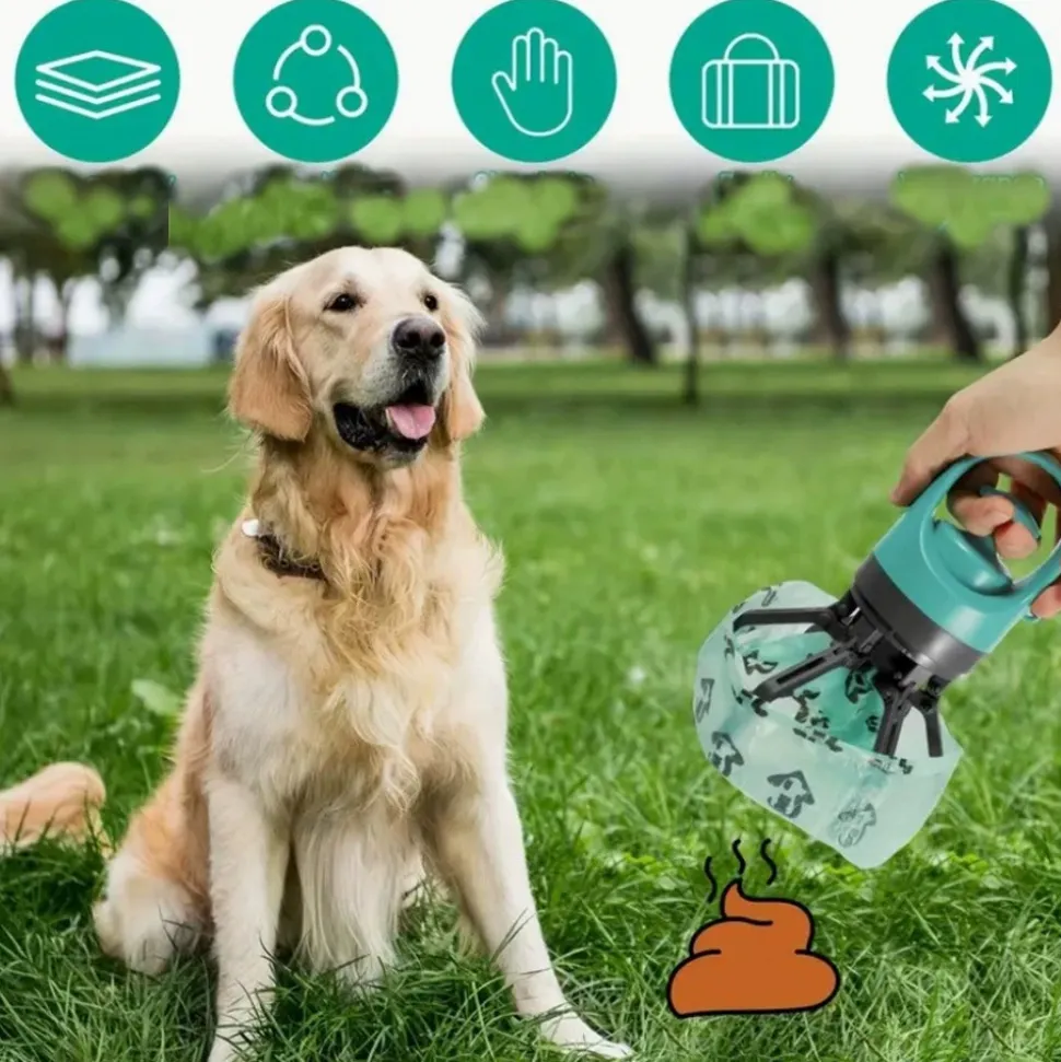 DTOPBUYAGE - Dtopbuyage ramasse-crottes portable pour chien