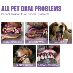 DTOPBUYAGE - Gel de soin buccal pour animaux de compagnie, 3 ml * 2 pièce - dtopbuyage