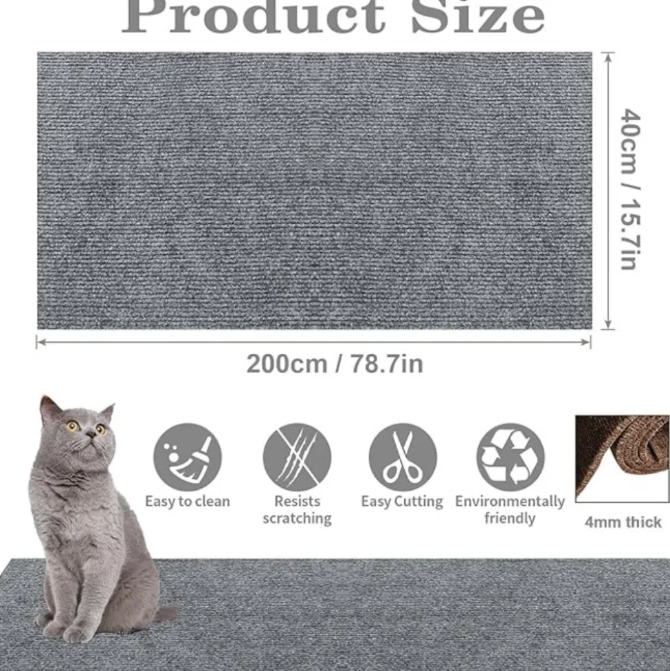 DTOPBUYAGE - Griffoir anti-griffe pour canapé diy