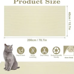 DTOPBUYAGE - Griffoir anti-griffe pour canapé diy