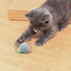 DTOPBUYAGE - Jouet en corde de coton pour chats