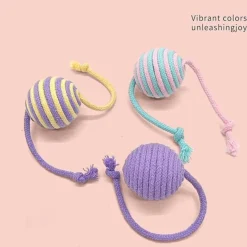 DTOPBUYAGE - Jouet en corde de coton pour chats