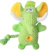 DTOPBUYAGE - Jouet en peluche pour chien en forme d'éléphant dtopbuyage