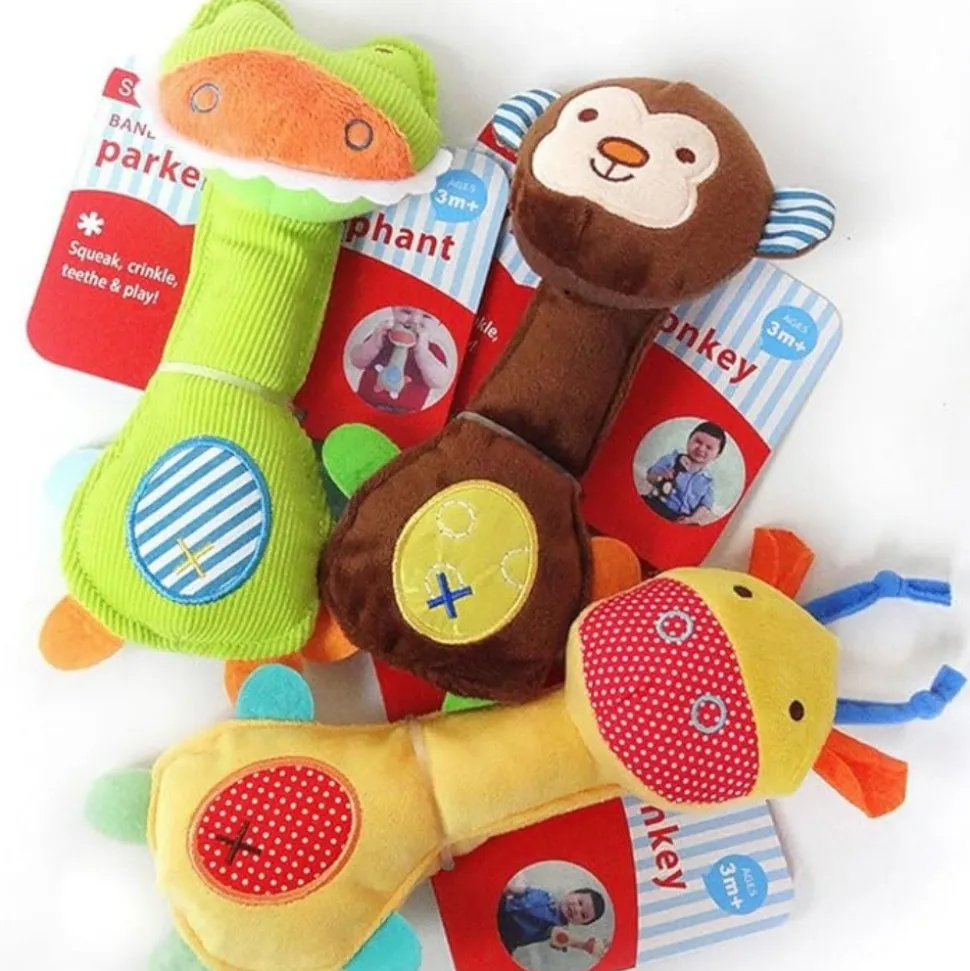 DTOPBUYAGE - Jouet peluche pour chien 1 pièce dessin animé morsure résistant