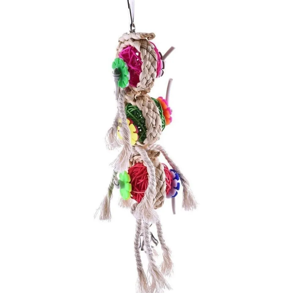 DTOPBUYAGE - Jouet pour cage d'oiseaux