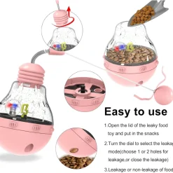 DTOPBUYAGE - Jouets interactifs pour chats chaton stick et fun ball