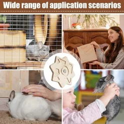 DTOPBUYAGE - Jouet tournant pour chinchillas et rongeurs